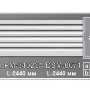 Наличник гладкий молдинг PM-4906СА