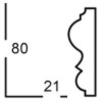 Плоский молдинг PM-0807_PM-0811