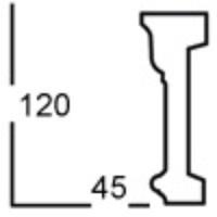 Плаский молдинг PM 1204 - Зображення 2
